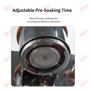 Máy pha cà phê bán tự động kiểu Ý 2800W, bình đun đôi 2L+0.8L, chuyên nghiệp, nhóm đơn, dùng cho quán cà phê thương mại - Product Image 4