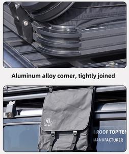 Tente de toit de voiture en tissu Oxford imperméable de haute qualité pour toutes les saisons, tente de toit rigide pour le <span class=keywords><strong>camping</strong></span> en plein air - Product Image 4