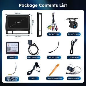 <span class=keywords><strong>Android</strong></span> 13.0 2 gam 32 Gam Xe stereo không dây Apple Carplay cho TOYOTA tacoma 2005-2015 9 "Màn hình cảm ứng đài phát thanh xe máy nghe nhạc - Product Image 6