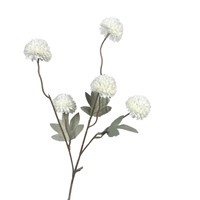 Décoration florale d'intérieur en gros, petites fleurs Kiku en soie faites à la main, aspect réaliste, écologiques, pour Noël et Pâques