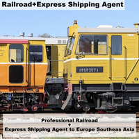 Ddp Chemin de fer Expédition de marchandises Chemin de fer Express Transport ferroviaire Transitaire de marchandises Formulaire Chine vers l'Europe