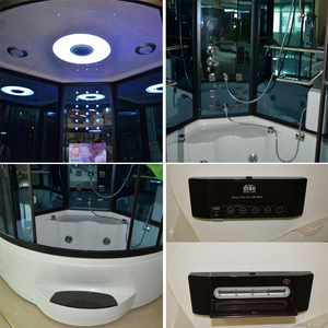 Moderno computer acrilico doppio idromassaggio <span class=keywords><strong>doccia</strong></span> bagno turco di lusso <span class=keywords><strong>doccia</strong></span> <span class=keywords><strong>e</strong></span> vasche da bagno massaggio - Product Image 5