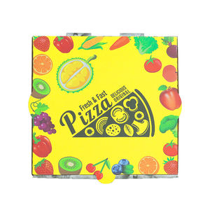Hot Selling 8 12 Inch Pizza Packing Color <strong>Box</strong> Customized <strong>Corrugated</strong> Kraft <strong>Carton</strong> Printing Packaging Paper Pizza Boxes - Product Image 6