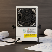 Ventilateur ionique antistatique de bureau haute pression / Ventilateur ionique ESD / Souffleur d'air ionisant pour usine électronique SMT ESD