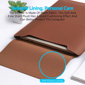 Nouveau Style en cuir pochette <span class=keywords><strong>pour</strong></span> <span class=keywords><strong>ordinateur</strong></span> portable <span class=keywords><strong>pour</strong></span> Macbook Air Pro <span class=keywords><strong>13</strong></span> 14 15.6 16 <span class=keywords><strong>pouces</strong></span> <span class=keywords><strong>ordinateur</strong></span> portable pochette <span class=keywords><strong>pour</strong></span> <span class=keywords><strong>ordinateur</strong></span> portable <span class=keywords><strong>housse</strong></span> - Product Image 2