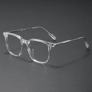 Vente flash - <span class=keywords><strong>Lunettes</strong></span> optiques classiques TR90 carrées bloquant la lumière bleue, protection UV400, pour les employés de bureau, les joueurs, les étudiants - Product Image 2