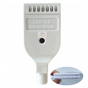 לא. 42-16-010 f1/4-abs תרסיס סילון רוח, קו פלסטיק כפול חור שטוח מסך מאוורר, וילון אוויר רעש נמוך נוצץ אוויר רוח אוויר אוויר - Product Image 2