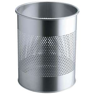 DURABLE - 3310-58 Panier métallique cylindrique 15L avec perforation décorative 165 mm - EAN 4005546988665 Poubelles et CENDRIERS - Product Image 3