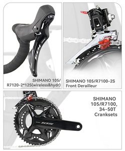 Nouveau Vélo de Route Cyclone 2026 – Vélo de Course Entièrement en Carbone, 24 Vitesses, Freins à Disque, <span class=keywords><strong>Groupe</strong></span> de Transmission Mécanique – Meilleures Ventes - Product Image 3