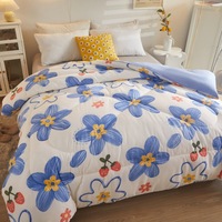 Couette en duvet personnalisée de haute qualité, chaude et confortable, couette matelassée en duvet, couette de lit imprimée tendance