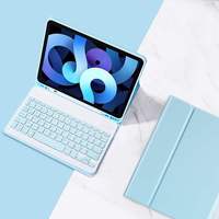 Funda con Teclado Personalizada en Alemán, Francés, Árabe, Tailandés, Ruso y Coreano para iPad 10.ª Generación 10.9 2022