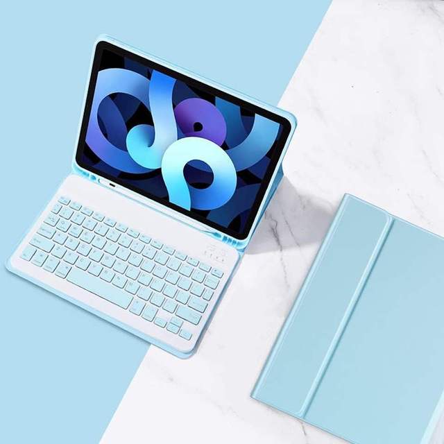 Custom German France Arabic Thai Russian Korean Keyboard case with Keyboard for ipad 10 Generation 10.9 2022