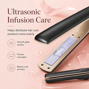 Appareil de soin des cheveux en céramique à ultrasons, sans fil, rechargeable, outil de lissage et de coiffage pour la maison et le salon, OEM ODM - Product Image 5