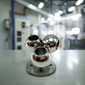 El mejor precio Múltiples tamaños disponibles Rodamientos de bolas de <span class=keywords><strong>metal</strong></span> hueco de acero inoxidable pulido 44mm 49mm - Product Image 6