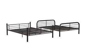 Modern Durable <b>Single</b> Adjustable Bunk <b>Bed</b> High Quality Steel Eco-Friendly Powder Coated Home Furniture Bedroom Apartment School - Product Image 3