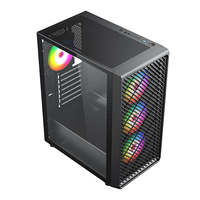 Vente chaude populaire bureau Atx Gaming boîtier d'ordinateur filtre à poussière avec Usb 3.0 et Hd Audio Gamer boîtier d'ordinateur