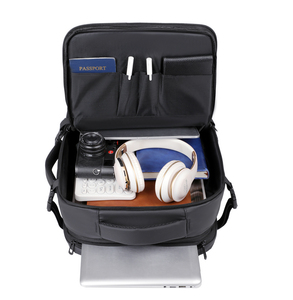 <span class=keywords><strong>2025</strong></span> Nhà Máy Biểu Tượng Tùy Chỉnh Không Thấm Nước PU Phim Oxford Chất Liệu Du Lịch Người Đàn Ông Kinh Doanh USB Ngày Gói Túi Lớn 15.6 Inch Máy Tính Xách Tay Ba Lô - Product Image 6