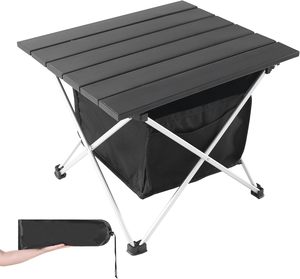 Aluminum Folding Camping <b>Table</b> with Carrying Bag for Farmhouse & Outdoor Adventure Fishing Use - Product Image 6