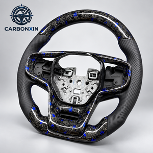 Volante Deportivo de Fibra de Carbono Forjado para Ford Bronco Raptor Big Bend 2021-2025, Piezas de Modificación Interior para Automóvil - Product Image 1