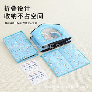 Cama plegable para gatos Cat Cooling House, color azul cielo, para gatos medianos, para usar en todas las estaciones - Product Image 4