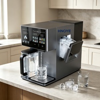 Distributeur d'eau chaude et froide avec purificateur par osmose inverse et machine à glaçons pour usage domestique