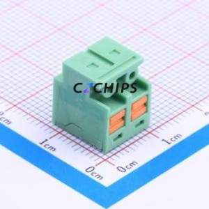 1805517 Spring Terminal Block P=5mm Connector ( Pitch: 5mm )( Number of Pins per Row: 2 )( Rated Current: 10A ) - Product Image 1