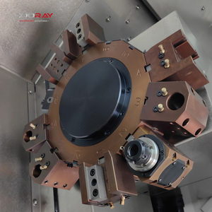 Cooray crl52my điện tháp nghiêng giường tailstock xây dựng trong Y trục fanuc/Siemens cncturning phay hợp chất gia công Trung tâm máy tiện - Product Image 6