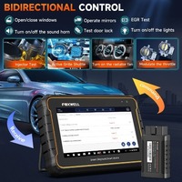 Versión Global del GT60, Herramienta de Diagnóstico OBD2 con Certificación CE, Pantalla LCD Android con WiFi, 12V, Prueba Activa de Sistema Completo, Lector de Códigos