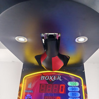 Jeu de rue Amusement Boîte à pièces Automat Jeu de poinçonnage électronique Hit Arcade Boxer Machine de boxe