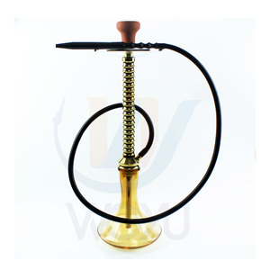 Narguila Especial Multi-orificio, Nueva Narguila Especial Chicha Dorada, Narguila Alta Moderna, Cazoleta para Narguila para Club, Bar - Product Image 4