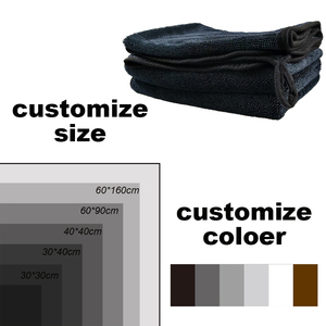 Toalla de Microfibra Trenzada 30*40, 400gsm, <span class=keywords><strong>Monocapa</strong></span>, Súper Absorbente, Fácil de Lavar, Más Grande, Gruesa y Suave para el Cuidado y Limpieza del Automóvil - Product Image 5