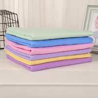 Serviette de bain pour animaux de compagnie en tissu non tissé, légère, écologique, à séchage rapide, sans peluches, résistante aux UV, la plus vendue