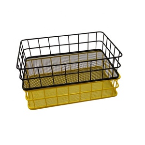 2er-Set Mehrfarbiger Metallgitter-Aufbewahrung skorb - Product Image 3