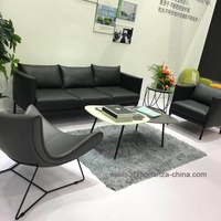120cm extra longue skinny gris et blanc kd DMF plateau noir revêtement table basse table centrale de Chine
