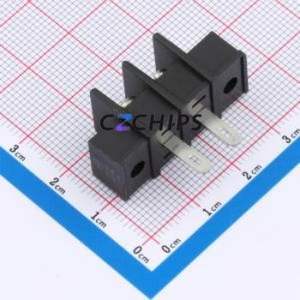 MX25HM-7.62-02P-BK01-Cu-S-A Barrier Terminal Block Through hole Component (THT),P=7.62mm Connector Two Sides 7.62mm 1x2P 2P - Product Image 2