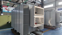 Transformador de Potencia Trifásico Sumergido en Aceite Yawei, Estándar IEEE, 5040 kVA, 12.47 kV, 480 V