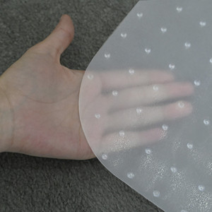 Nhà Máy Bán buôn thân thiện với môi nhựa trong suốt Vinyl <span class=keywords><strong>PVC</strong></span> đóng đinh bàn ghế <span class=keywords><strong>Mat</strong></span> trên thảm cho thảm sàn <span class=keywords><strong>mat</strong></span> - Product Image 5