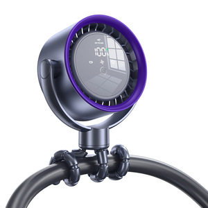 USB Có Thể Sạc Lại <span class=keywords><strong>Mini</strong></span> Xách Tay <span class=keywords><strong>Fan</strong></span> Linh Hoạt Tripod Clip Bạch Tuộc Thiết Kế Xe Đẩy Em Bé Xe Nhựa Nhỏ Cầm Tay Quạt Làm Mát - Product Image 1