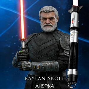 ดาบเลเซอร์ LGT NexusSaber ดีไซน์นีโอพิกเซล ด้ามโลหะ แบบ Baylan Skoll ใบมีดคู่ ไฟ LED สีสันสดใส กระพริบเปลี่ยนสีได้ ของเล่น - Product Image 1