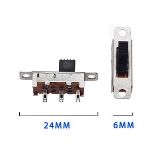 Interruptor de Palanca DPDT de Alta Resistencia SS-22J28, 2 Posiciones, 6 Pines, Altura de Palanca de 5 mm, Interruptor de Alimentación de Orificio Pasante para Equipos Industriales - Product Image 4