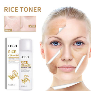 Private Label Organic Natural Moisturizing Lightening Exfoliating Luxury Anti-Wrinkle Rice Water Facial <b>Toner</b> for All Skin Types - Product Image 3
