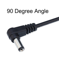 Câble adaptateur USB vers DC personnalisé OEM 5V-12V 6V Prise mâle 4mm 2.1mm pour imprimante et appareils intelligents Certifié CE/FCC