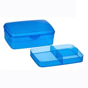 Fiambrera sin BPA para niños, contenedor de comida de 2 capas, contenedor de plástico - Product Image 6