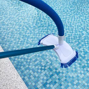 Nhà Máy hồ bơi Spa piscina làm sạch 36cm lót Máy hút bụi đầu với bên bàn chải sạch hơn cho hồ bơi ngoài trời