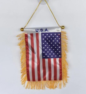 Venta Directa de Fábrica, Bandera de Haití para Espejo Retrovisor de Automóvil, Mini Bandera Haitiana - Product Image 5