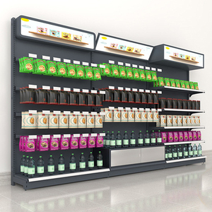 Raflar raf ekran süpermarket rafları mağaza için kullanılan satış özelleştirilmiş gondol dükkanı - Product Image 3