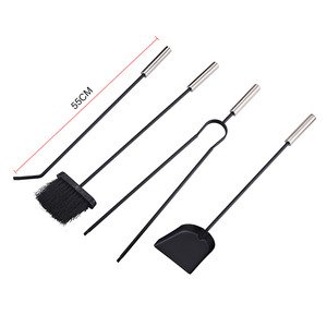 Juego de 5 Herramientas de Acero de Alta Calidad para Chimenea de Leña Interior/Exterior, Accesorios Decorativos para Limpieza de Chimeneas de Estilo Moderno - Product Image 1