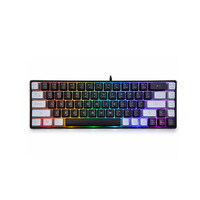 Keyboard RGB Programmable Kustom USB dengan Lampu Latar Bersertifikasi ROHS untuk PC Laptop Tablet Gaming
