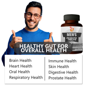 Comprimés Probiotiques pour Hommes Marque Blanche OEM avec Lactobacillus fermentum Favorisent la régularité intestinale Renforcent la fonction immunitaire - Product Image 4