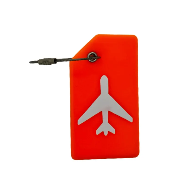 Wholesale OEM/ODM Personalized Customized Bulk Luggage Tag Custom Logo Travel Sublimation Soft Pvc Luggage Tag